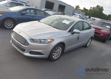 2016 Ford Fusion S из США, поврежденный, VIN 3FA6P0G75GR199149